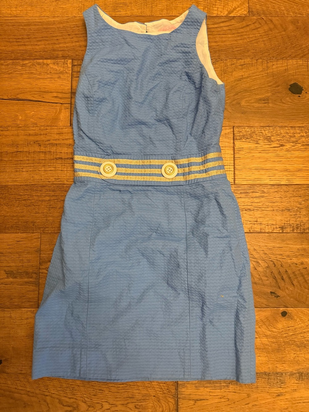 Lilly Pulitzer Blue and White Girls One-Piece